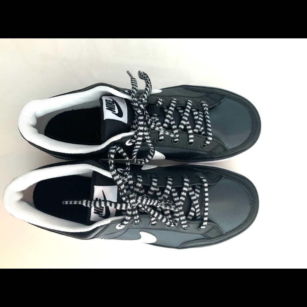 Nike black sneakers youth size 6